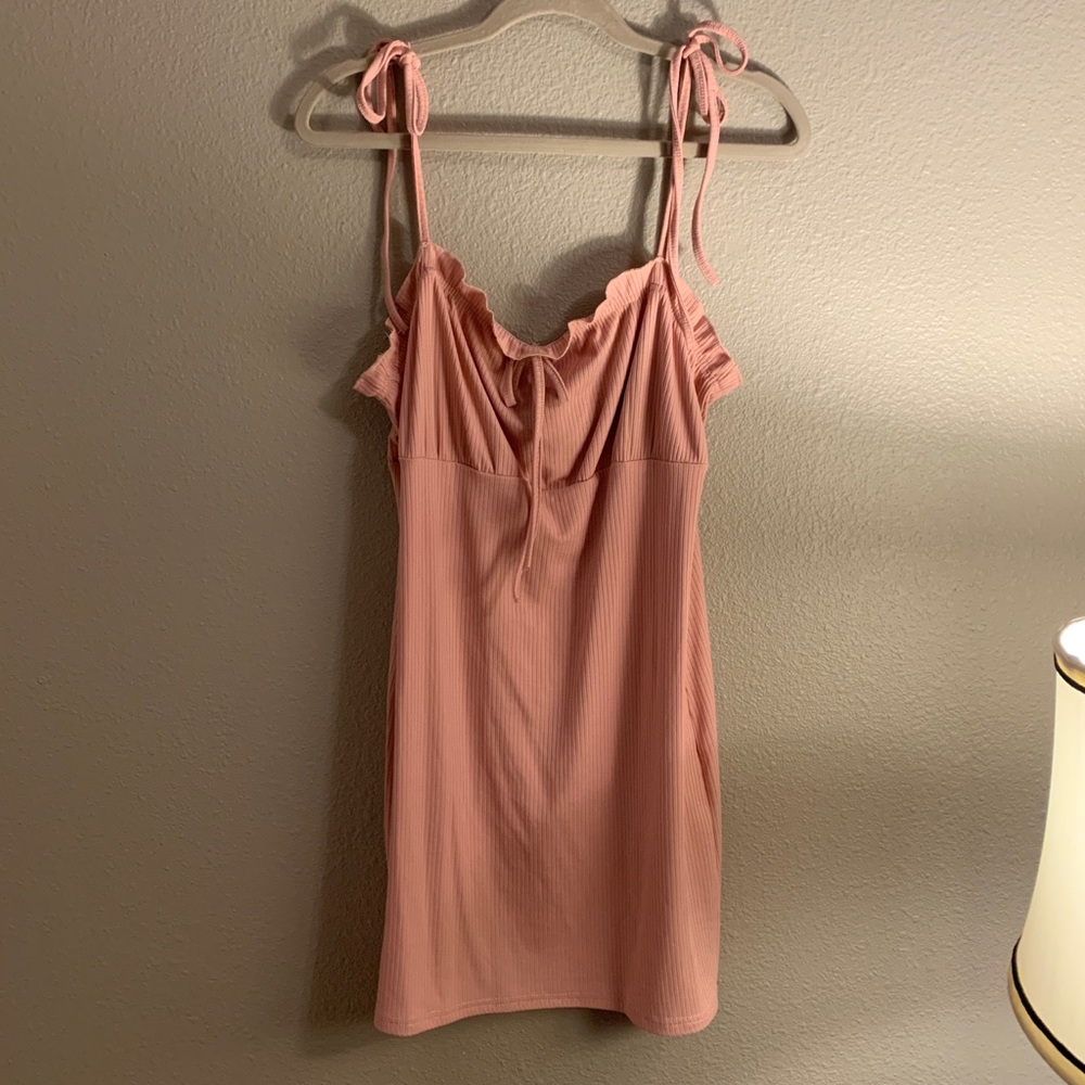 Pink Mini Dress